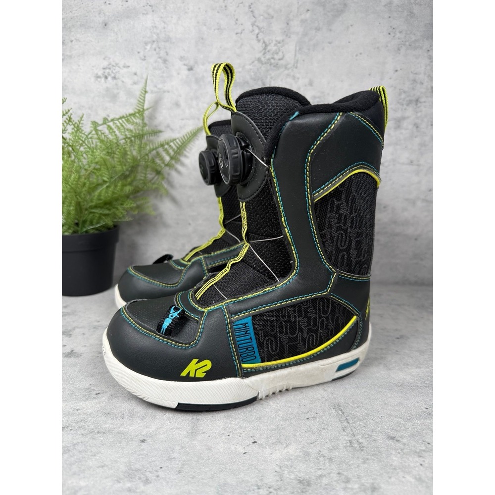 K2 mini turbo snowboard boots size 12c